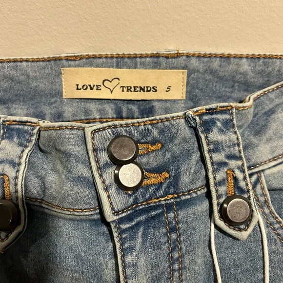 Love Denim Flare Jeans in Light Blue - Picture 10 of 10